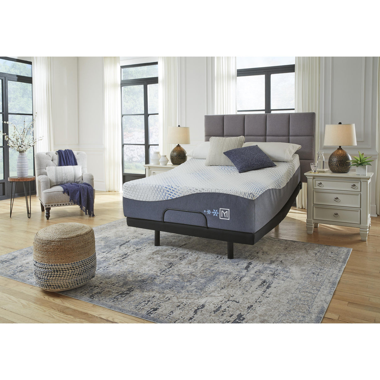  Sierra Sleep Millennium Cushion Firm Gel Memory Foam Hybrid M50771 Twin XL Mattress IMAGE 7