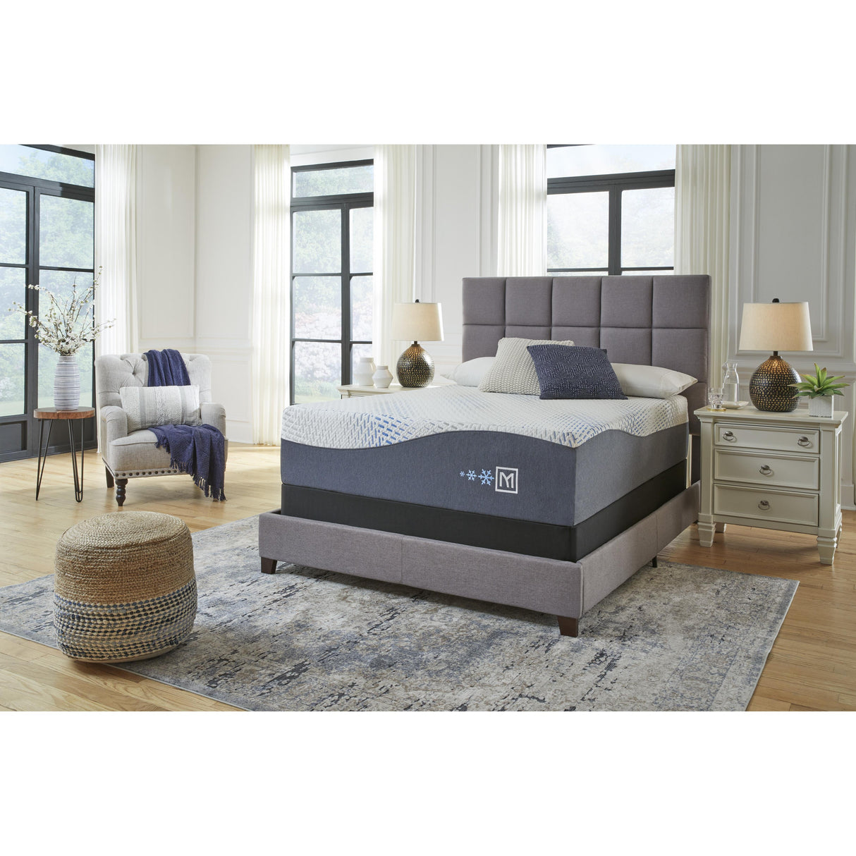  Sierra Sleep Millennium Luxury Plush Gel Latex Hybrid M50871 Twin XL Mattress IMAGE 2