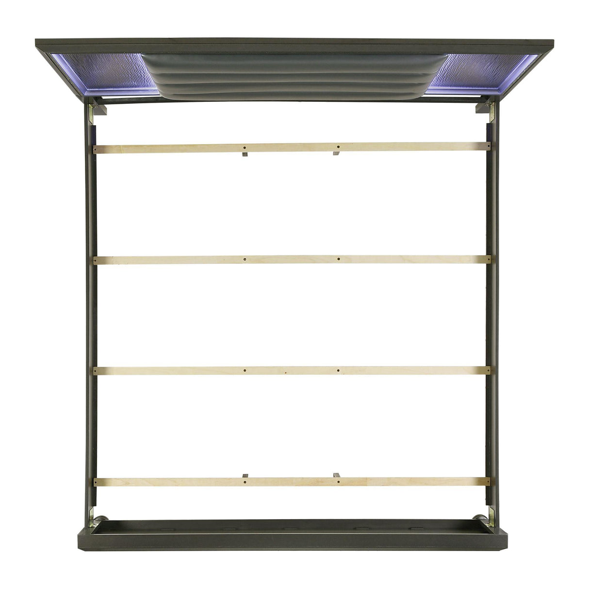  Elements International Moonstone MN600KB King Panel Bed IMAGE 4