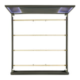  Elements International Moonstone MN600KB King Panel Bed IMAGE 4