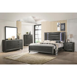  Elements International Moonstone MN600KB King Panel Bed IMAGE 8