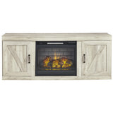  Signature Design by Ashley Bellaby EW0331W7 TV Stand with Electric Fireplace IMAGE 2