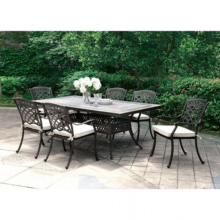  Furniture of America Charissa CM-OT2125-AC-4PK Arm Chair IMAGE 2