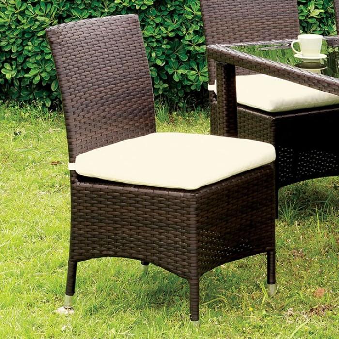  Furniture of America Comidore CM-OT1824WH-SC-2PK Side Chair IMAGE 2