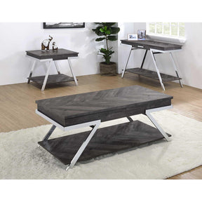  Steve Silver Furniture Roma RO1003PC Occasional Table Set IMAGE 1