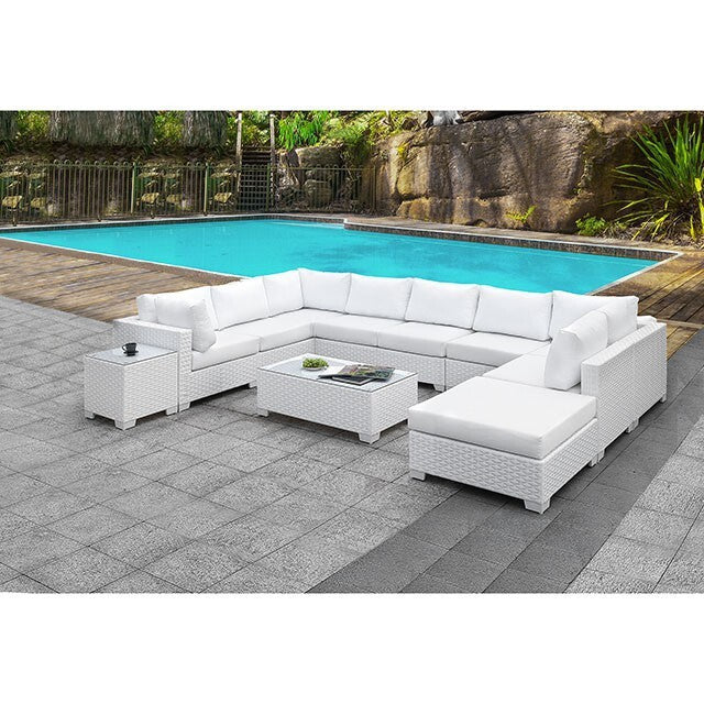  Furniture of America Outdoor Seating Sets CM-OS2128WH-SET2 IMAGE 1