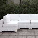  Furniture of America Outdoor Seating Sets CM-OS2128WH-SET6 IMAGE 2