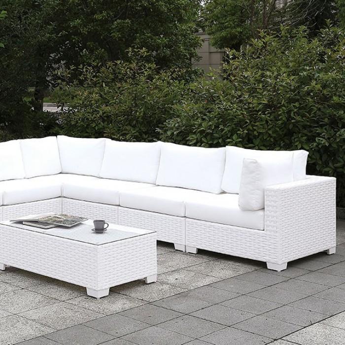  Furniture of America Outdoor Seating Sets CM-OS2128WH-SET8 IMAGE 2