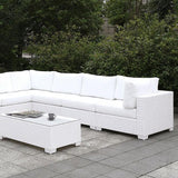  Furniture of America Outdoor Seating Sets CM-OS2128WH-SET8 IMAGE 2