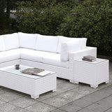  Furniture of America Outdoor Seating Sets CM-OS2128WH-SET11 IMAGE 2