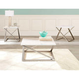  Steve Silver Furniture Zurich ZU1003PC Occasional Table Set IMAGE 1
