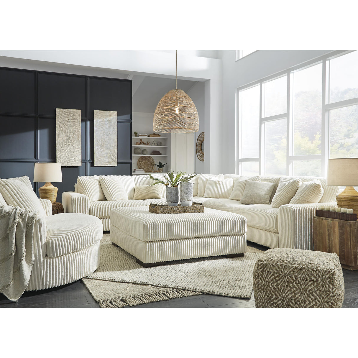  Signature Design by Ashley Lindyn 2110421 Oversized Swivel Accent Chair IMAGE 16