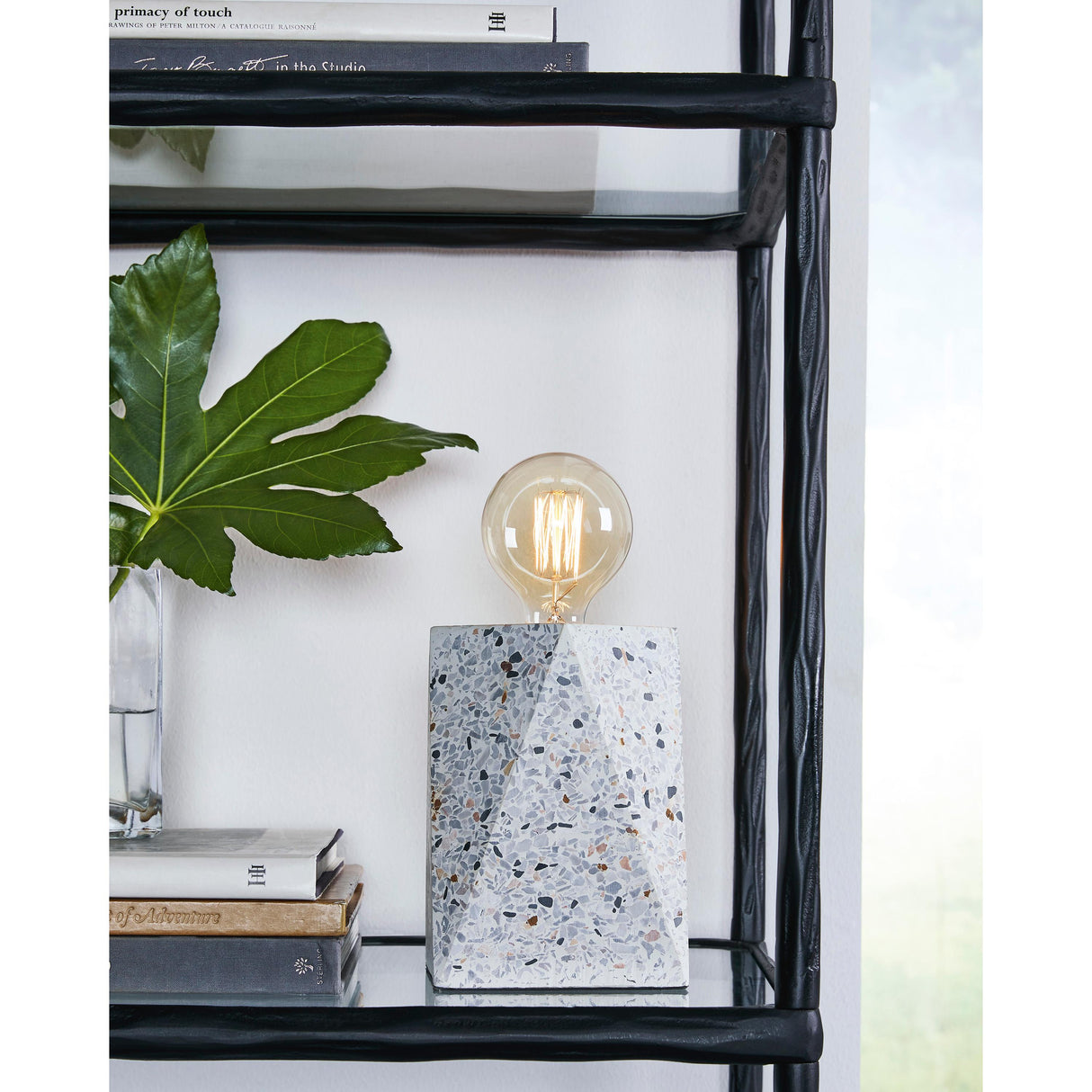  Signature Design by Ashley Maywick L235673 Concrete Table Lamp IMAGE 2