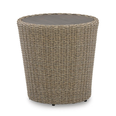  Signature Design by Ashley Danson P505-706 Round End Table IMAGE 1