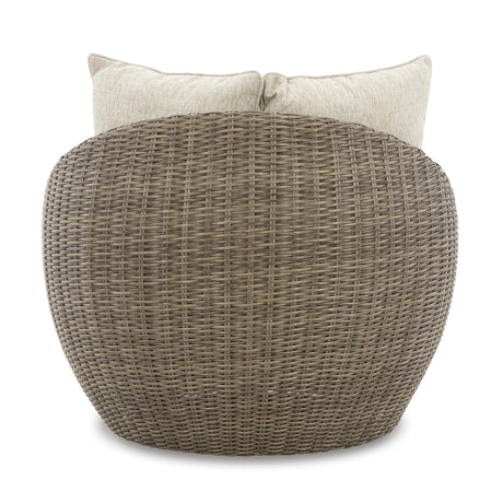  Signature Design by Ashley Danson P505-821 Swivel Lounge with Cushion IMAGE 4