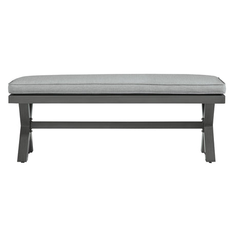  Signature Design by Ashley Elite Park P518-600 Bench with Cushion IMAGE 2