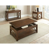  Steve Silver Furniture Lenka LK100 3 pc Occasional Table Set IMAGE 1