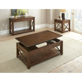  Steve Silver Furniture Lenka LK100 3 pc Occasional Table Set IMAGE 1