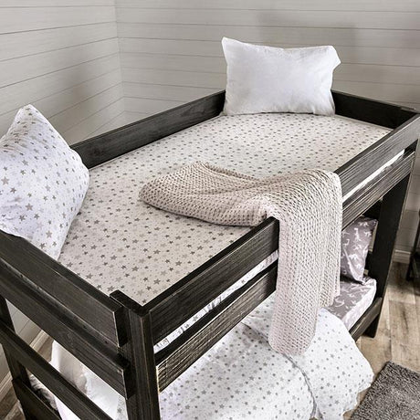  Furniture of America Arlette AM-BK100BK-BED-SLAT Twin/Twin Bunk Bed IMAGE 4