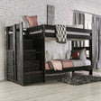  Furniture of America Ampelios AM-BK102BK-BED-SLAT Twin/Twin Bunk Bed IMAGE 1