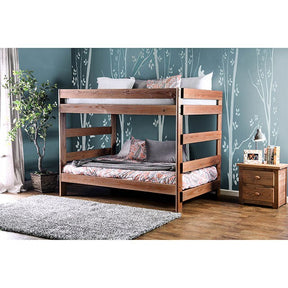  Furniture of America Kids Beds Bunk Bed AM-BK200-BED-SLAT IMAGE 1
