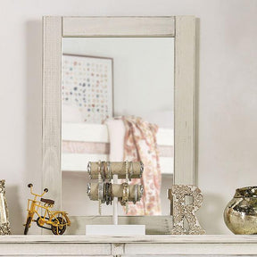  Furniture of America Rockwall AM7000WH-M Mirror IMAGE 1
