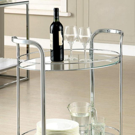  Furniture of America Loule CM-AC228 Serving Cart IMAGE 2