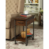  Furniture of America Brick Attic CM-AC286 Side Table IMAGE 1