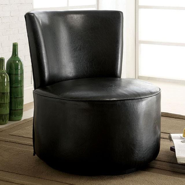  Furniture of America Bay Shore CM-AC6122PU Accent Chair IMAGE 1