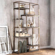  Furniture of America Elvira CM-AC6264CPN Display Shelf IMAGE 1