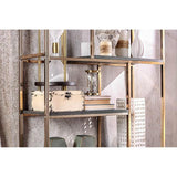  Furniture of America Elvira CM-AC6264CPN Display Shelf IMAGE 4
