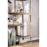  Furniture of America Elvira CM-AC6264CPN Display Shelf IMAGE 5