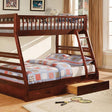  Furniture of America California CM-BK601CH-BED Bunk Bed IMAGE 1