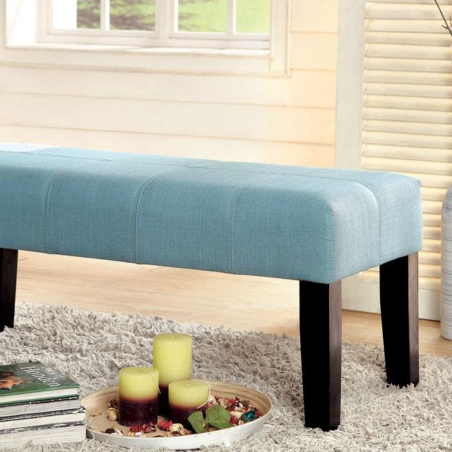  Furniture of America Bury CM-BN6006BL Bench IMAGE 1