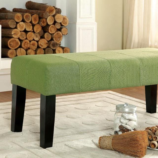  Furniture of America Bury CM-BN6006GR Bench IMAGE 1
