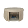  Furniture of America Claes Fabric Storage Ottoman CM-BN6175BG IMAGE 1