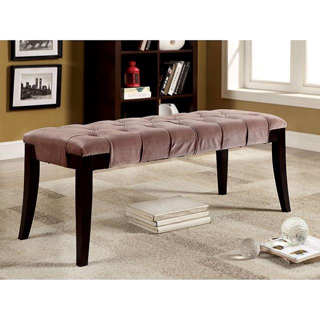  Furniture of America Milany CM-BN6201BR Bench IMAGE 2
