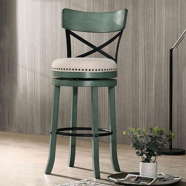  Furniture of America Clarence Pub Height Stool CM-BR1855GR-29-2PK IMAGE 1