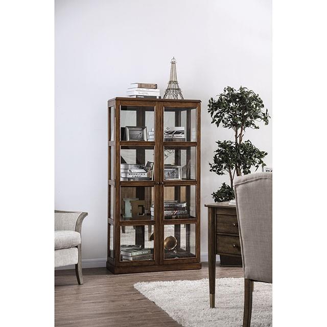  Furniture of America Vilas CM-CR140A Curio Cabinet IMAGE 2