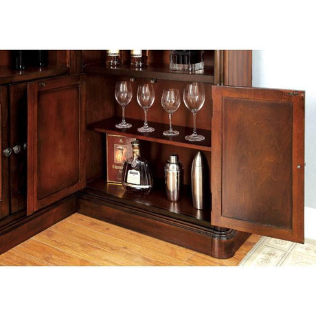  Furniture of America Voltaire CM-CR142-CURIO Corner Curio IMAGE 2