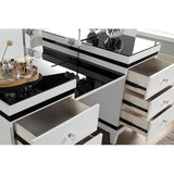  Furniture of America Madonna CM-DK824WH-PK Vanity Set IMAGE 2