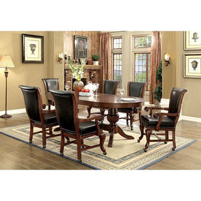  Furniture of America Melina CM-GM367CH-T-TABLE Game Table IMAGE 1