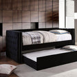  Furniture of America Susanna CM1739BK-BED Daybed w/ Trundle IMAGE 1