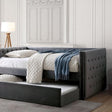  Furniture of America Susanna CM1739GY-BED Daybed w/ Trundle IMAGE 1