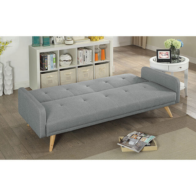  Furniture of America Burgos CM2344-PK Futon Sofa IMAGE 2