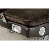  Furniture of America Gallagher CM2675BR Futon Sofa IMAGE 3