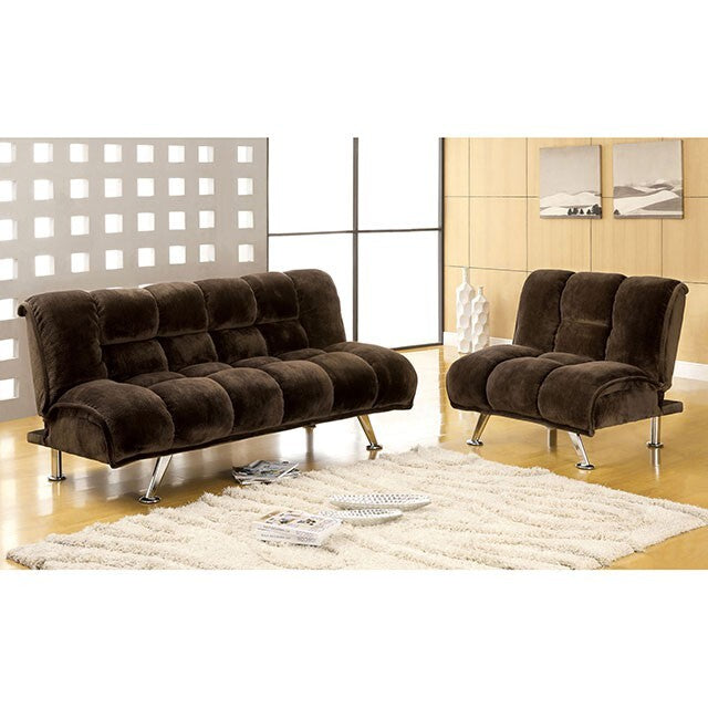  Furniture of America Marbelle CM2904DB-CH-VN Chair IMAGE 2