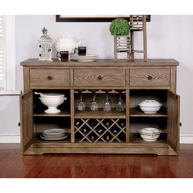  Furniture of America Julia CM3014SV Server IMAGE 2