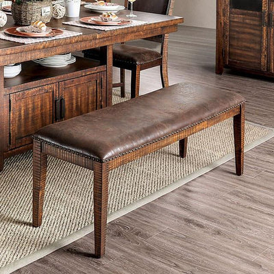  Furniture of America Wichita CM3061BN Bench IMAGE 1