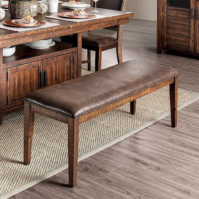  Furniture of America Wichita CM3061BN Bench IMAGE 1